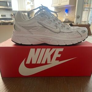 Nike Big Kids White Running Shoes